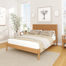 Cama Casal Oiti CabeCasa MadeiraOriginals Marrom